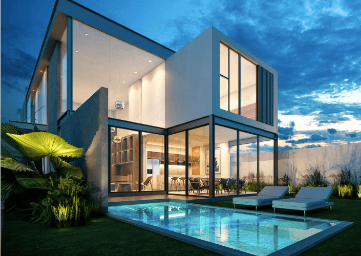 Espectacular residencia, en preventa, alberca privada, en residencial con casa  club y amenidades de lujo, Lagos del Sol, en venta. Cancun | Selva & Co  Realty