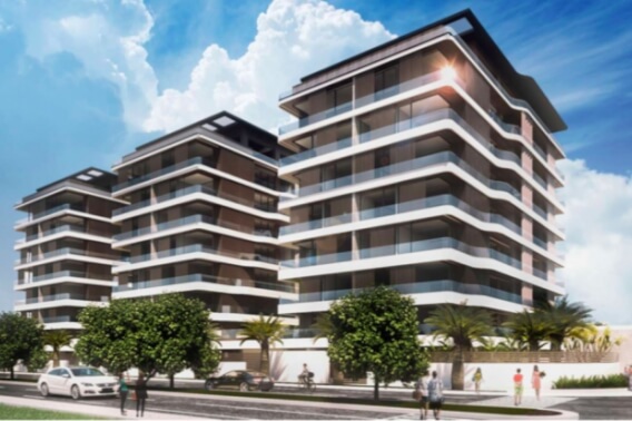 Spacious luxury apartment, located in the center of Cancun for sale with amenities: spa, pool, beauty salon, childrens club.