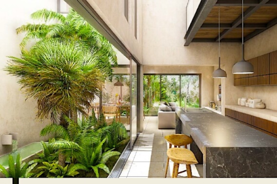 Home with private pool in Tulum Downtown