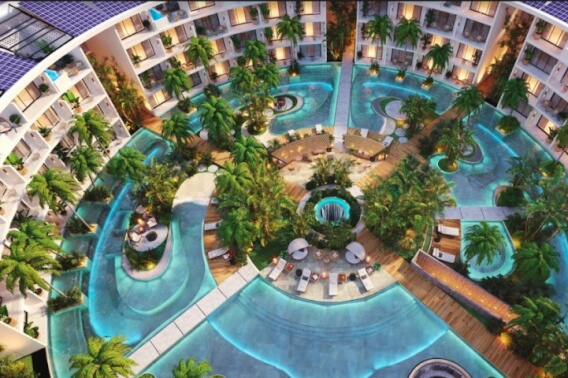 Modern condo with amenities, Tesla charger and dron for passengers