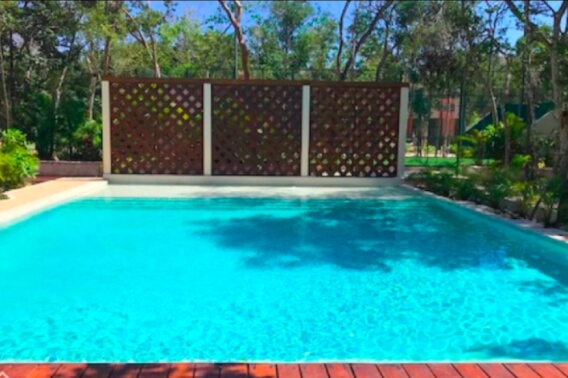 Residential land in gated community with amenities for sale inside Aldea Zama Tulum