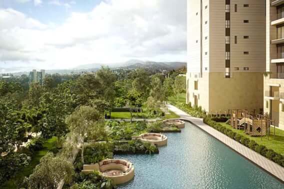 Large condominium of 259 m2, 7,000 m2 of green areas with amenities, cinema, spa, pool, jacuzzi, and more pre-construction, Santa Fe for sal