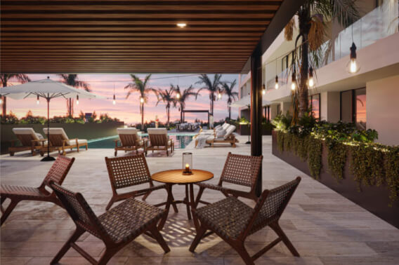 Apartment with 25 amenities, dog park, pool for sale North Zone Merida