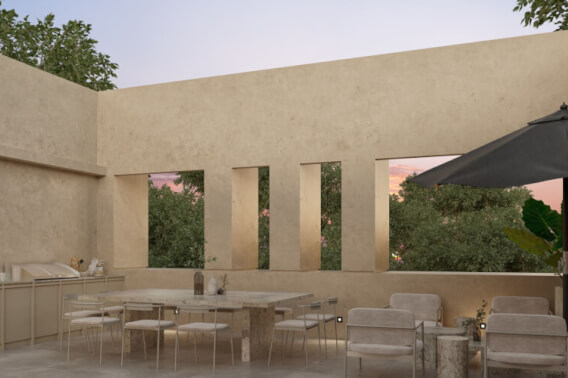 Condo for sale, coworking, rooftop, and open terrace, Montebello