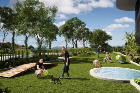 Condo ready for immediate delivery, with spa, kids club, dog park, coworking, gym, cigar room, event room, immediate delivery, sale in Bosqu