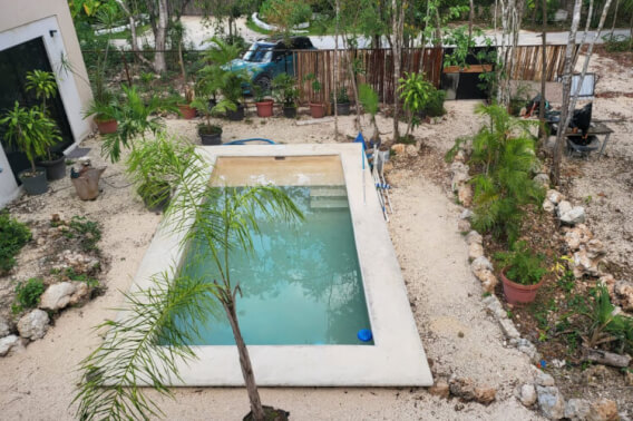 House with private eco-friendly pool for sale