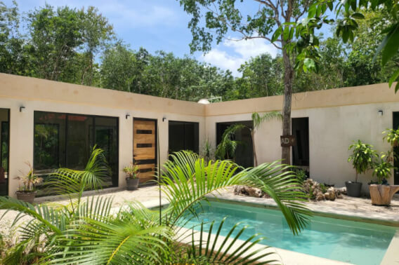 House with private eco-friendly pool for sale