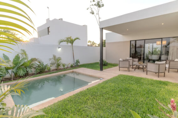 House with private pool in gated community, for sale, Conkal, M&eacute;rida