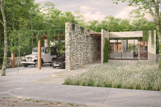 House with private pool in gated community for sale, Xpu-ha, Quintana Roo