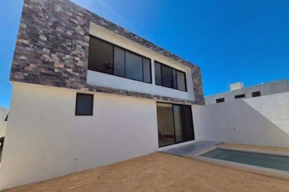 House with Private Pool for Sale in Tamanche, M&eacute;rida