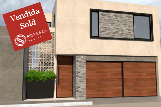 House with private pool, pre construction for sale in Cozumel.