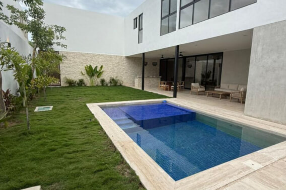 House with Private Pool and Family Room for Sale, Residencial El Origen, M&eacute;rida