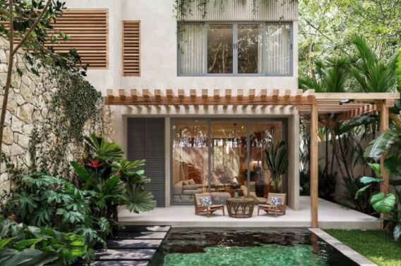 House with private pool and terrace, in gated community with clubhouse, sensory park, spa, paddle, gym, and more in pre-construction, for sa