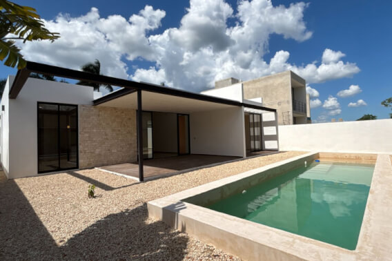 House with Private Pool and Terrace for Sale, Tamanch&eacute;, M&eacute;rida