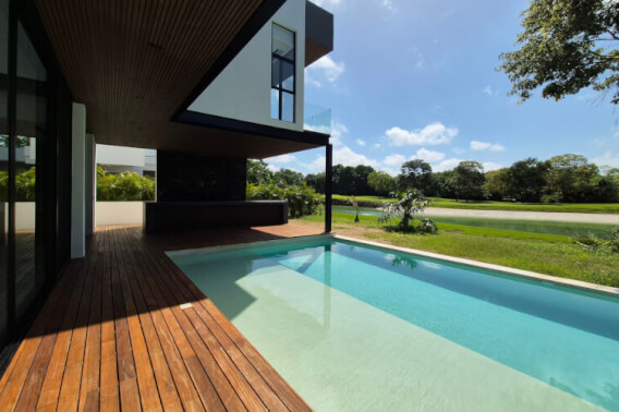House with Private Pool &amp; Golf Course Views for Sale, Yucatan Country Club, Yucatan
