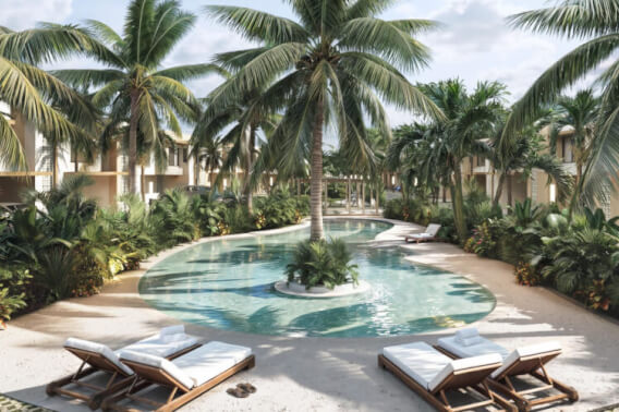 House for sale with 15 percent down payment, Canc&uacute;n&ndash;Tulum Highway, Playa del Carmen