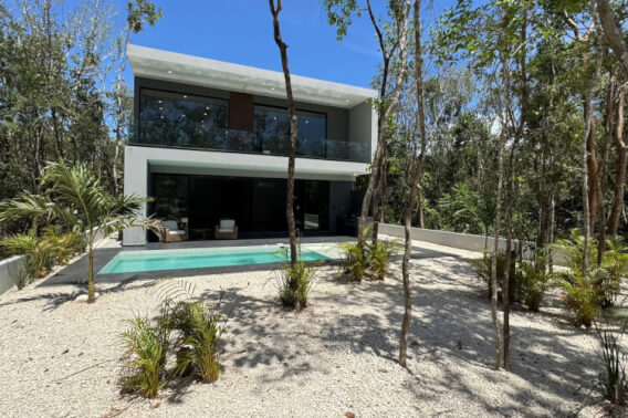 House with beach club, private pool and clubhouse, for Sale, Xpu-Ha Tulum