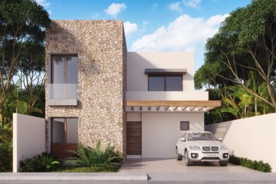 House with garden and private pool, TV room- Study, in gated community with amenities for the whole family, for sale, Valenia, Playa del Car