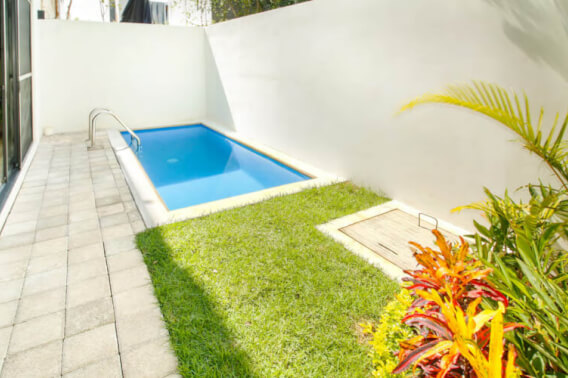 House with garden and private pool, Huayac&aacute;n, Canc&uacute;n.