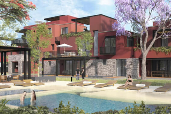 Apartment with garden, private jacuzzi and Terrace, for sale, La Lejona, San Miguel de Allende