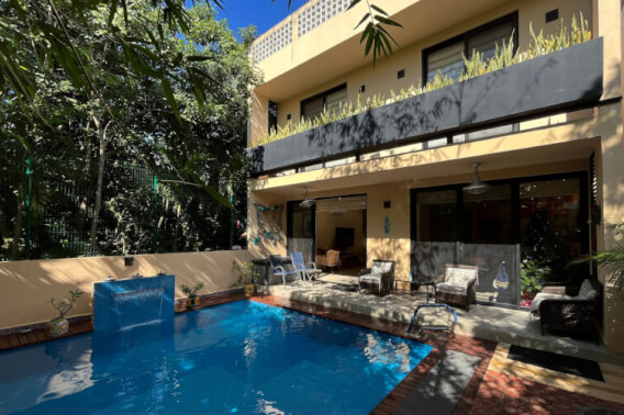 House with rooftop and private pool for sale in El Cielo, Playa del Carmen