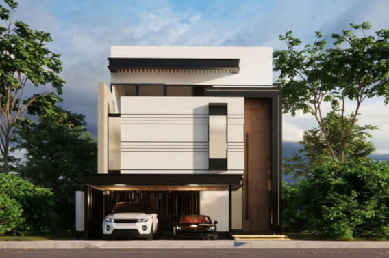 House with Private Pool, 3 terraces, for Sale, Huayac&aacute;n, Canc&uacute;n