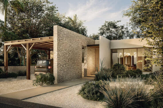 House in gated community with wellness center for sale, Xpu-ha, Quintana Roo