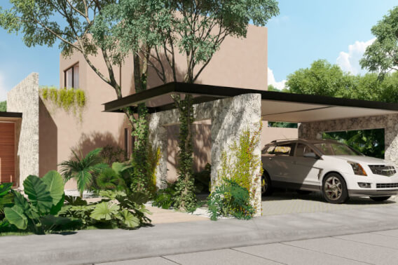 House with studio and private pool for sale, Xpu-ha, Quintana Roo