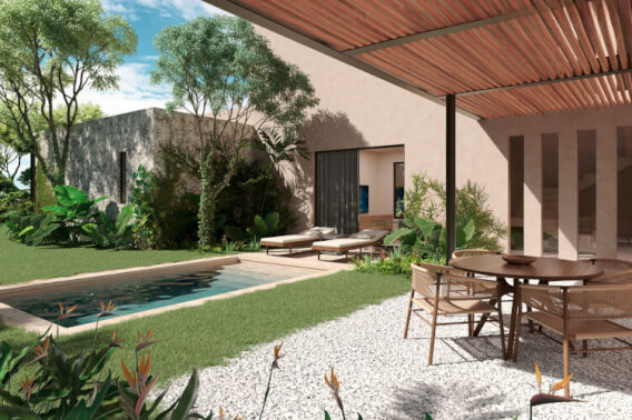 House for sale in a gated community with green areas, Xpu-ha, Quintana Roo