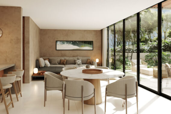 House for sale in a gated community with a central park, Xpu-ha, Quintana Roo