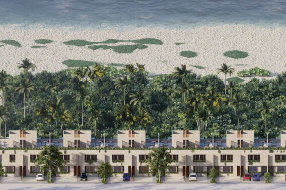 House for sale, Rooftop, private pool and beach club, Chuburn&aacute;, M&eacute;rida