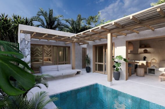 Sustainable Home with Private Pool for Sale, La Bocana, Huatulco