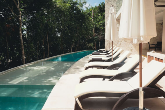 Furnished condo with golf course views for sale, Tulum Country Club, Playa del Carmen