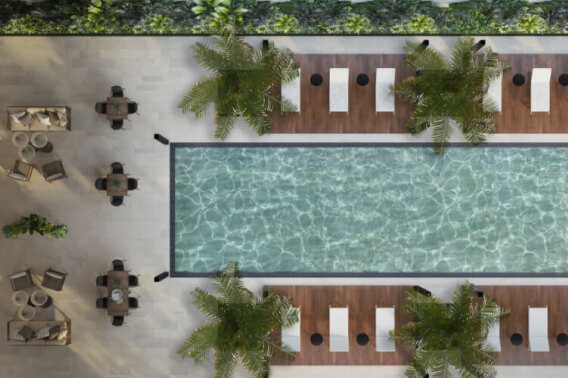 Condo with common pool, concierge, gym, pre-construction, North Zone, M&eacute;rida