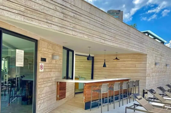 Condo with pool, gym, rooftop, for sale in Polanco, Mexico City
