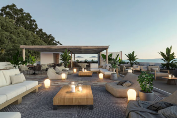 Two-level luxury condo with private pool, pet-friendly, for sale in Huatulco.