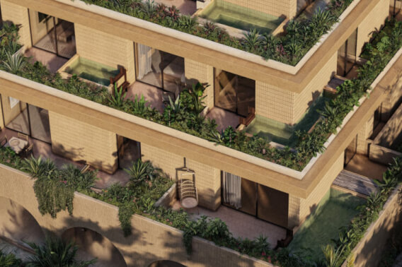 Condo with private pool for sale, South Hotel Zone, Cozumel