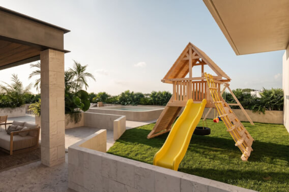 Condo con balc&oacute;n, alberca, Jacuzzi, bar y m&aacute;s amenidades, En venta&nbsp;