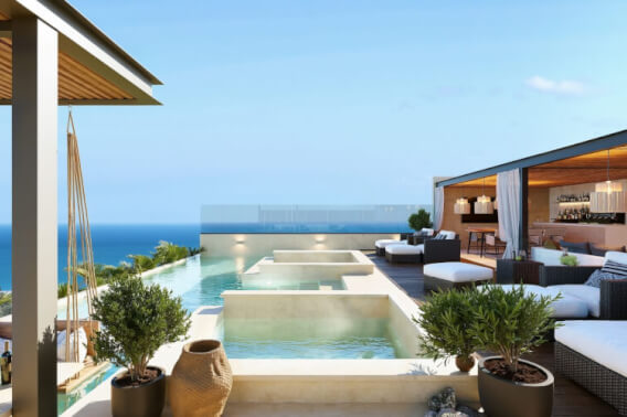 Condo with Jacuzzi, Amenities Including a Pool with Bar and Gym, For Sale