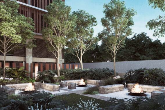 Condo with garden, indoor pool, Padel Court, pet zone, for sale, San Jeronimo Fractionation, Queretaro.