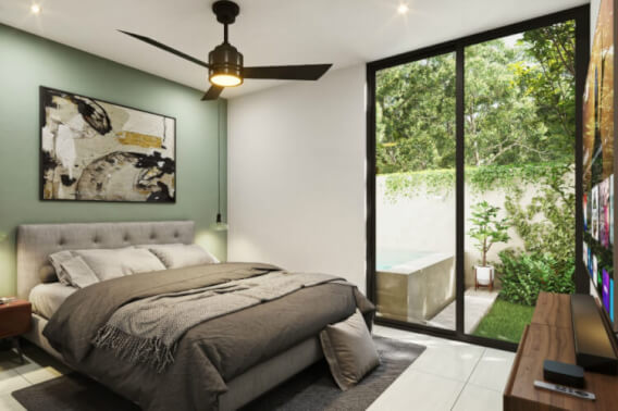 Condo with Private Garden and Private Pool for Sale, North Zone, M&eacute;rida