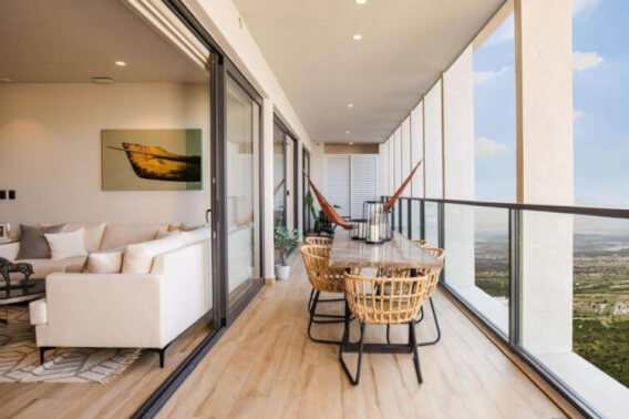 Condominium with terrace, laundry room, gym, pool, pre-construction Zibata, Quer&eacute;taro.