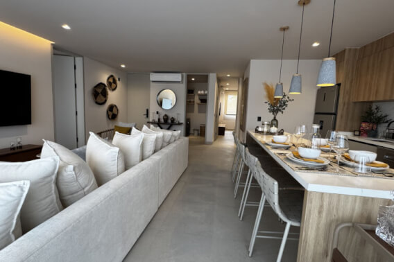 Condo with sunset views, infinity pool, jacuzzi, coworking, for sale