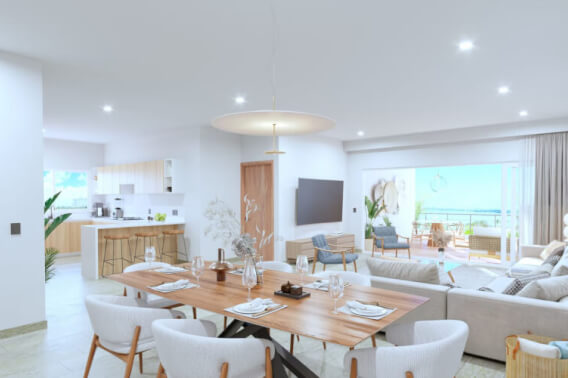 Condo with Panoramic View, paddle and sport courts, Hotel Zone, Canc&uacute;n