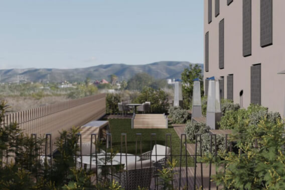 Condo for sale with a rooftop, swimming pool, garden, bar, and billiards lounge