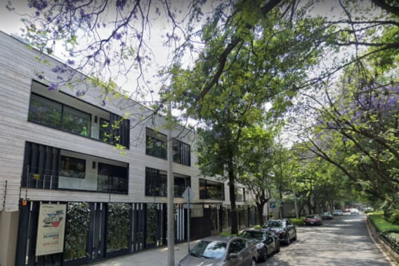 Spacious condominium with garden, in exclusive area, for sale Polanco