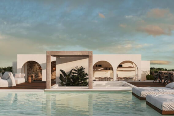 Condominium near the sea, lock off system, sky pool, coworking, pre-construction, for sale Tankah, Tulum.