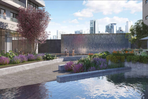 Condominium with pool, Sky Cinema, for sale, Santa Fe, Mexico City