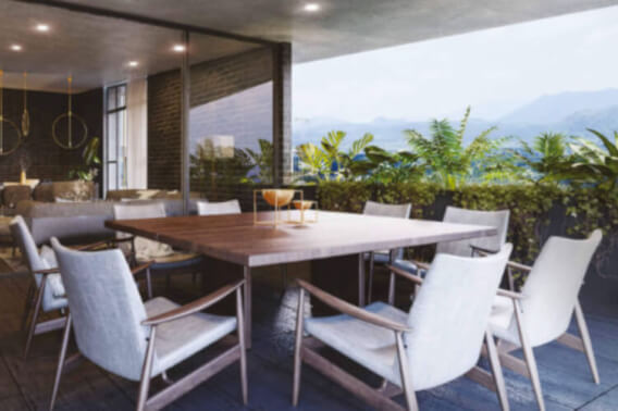 Condominium with indoor pool, grills, paddle tennis court, gym, for sale,  San Jeronimo, Queretaro.