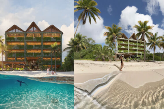 Condominium with pool and beach club, for sale, Tankah, Tulum